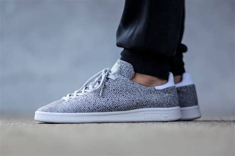 adidas originals stan smith primeknit grey